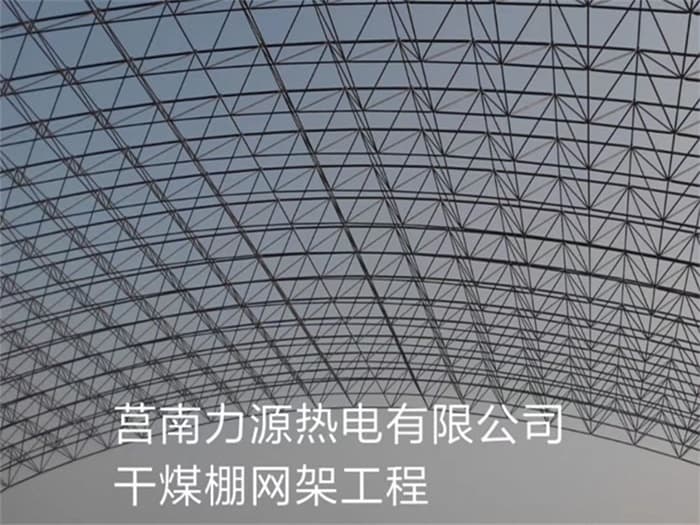 穆棱力源热电有限公司干煤棚网架工程